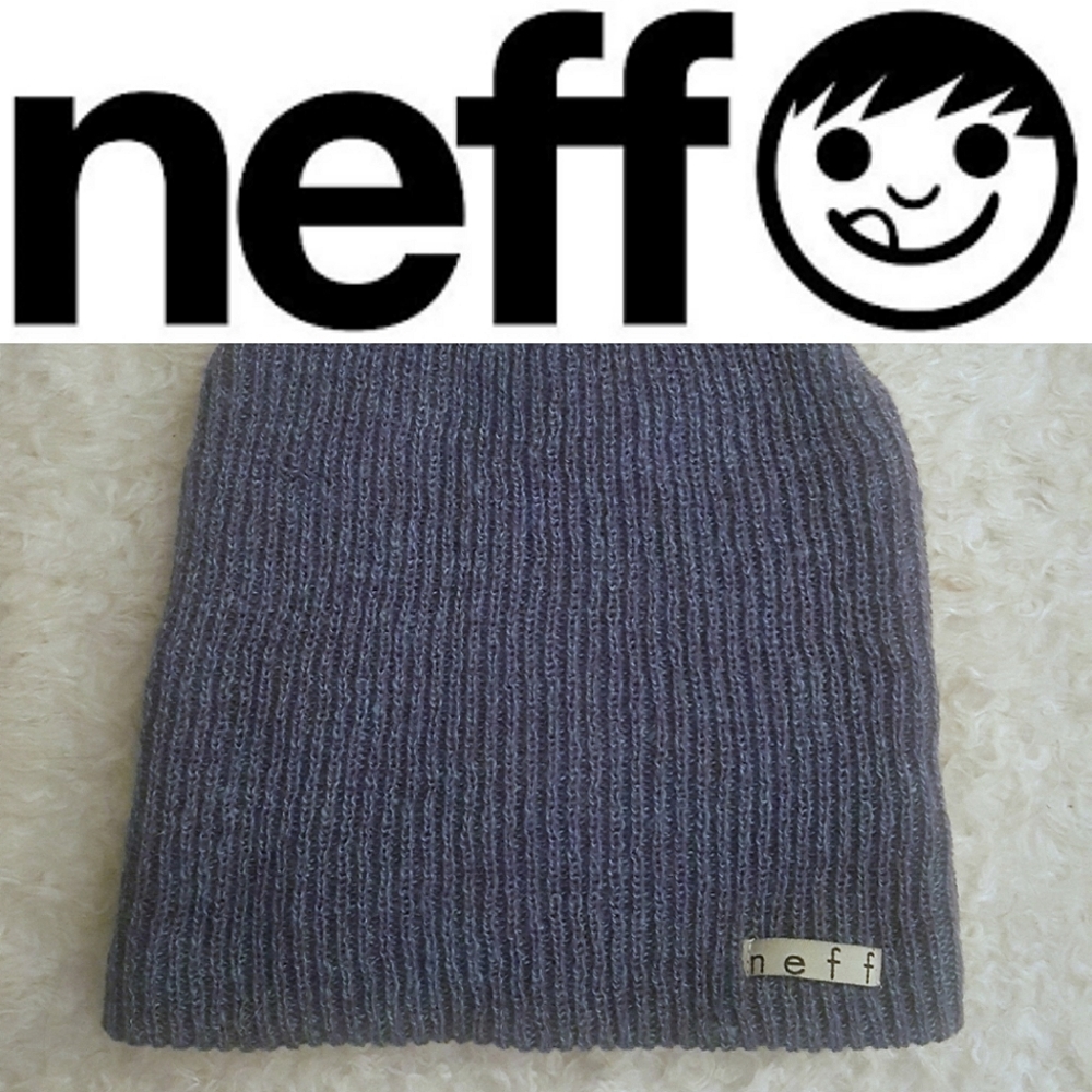 Neff Unisex Purple Blue Classic Beanie